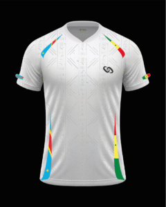 Maillot personnalisé RDC Sénégal BLANC