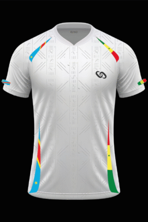 Maillot personnalisé RDC Sénégal BLANC